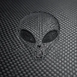 alien carbon fiber texture