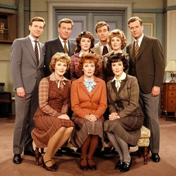 photo of the cast of 2 0 1 0 remake of i love lucy