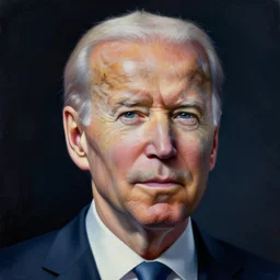 vaporwave joe biden art deco portrait, an ultrafine detailed painting by rafal olbinski, thomas cole, behance contest winner, pop surrealism, detailed painting, very detailed, minimalist, skeuomorphic, airbrush art
