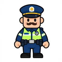 traffic warden, sticker, vector, billy butcher, action figure, plastic toy, vector