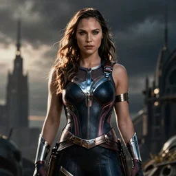 gal gadot as terminator after the defeat of humans