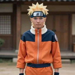 a still of naruto uzumaki in the style of a 70 soap opera