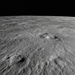 epic lunar landscape, high definition, high detail, 8k, photorealistic,