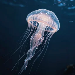 Beautiful sparkling jellyfish in the ocean Mandy Jurgens