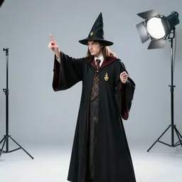 photo still of wizard casting a spell, 8 k, studio lighting bright ambient lighting key light, 8 5 mm f 1. 8
