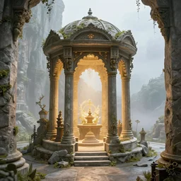 chamber, fantasy, hyper realistic, bright lighting