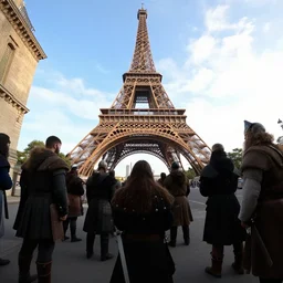 gopro footage of vikings invading paris