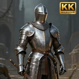 medieval knight armor, digital art, 4 k, fantasy,