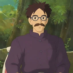 Walter White in Studio Ghibli style