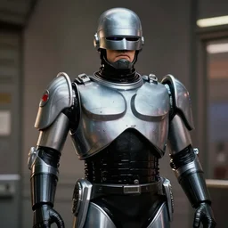 RoboCop character from the movie RoboCop (1987) by Jan van Eyck