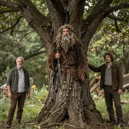 ancient wise Treebeard tree Ent by Mark Brooks, Donato Giancola, Victor Nizovtsev, Scarlett Hooft, Graafland, Chris Moore