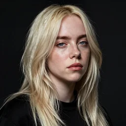 portrait of billie eilish by gustave dore