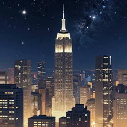 city among the stars, raphael lacoste, artstation