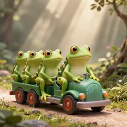 froggy car go choo choo chugga chugga chooo chooooooo