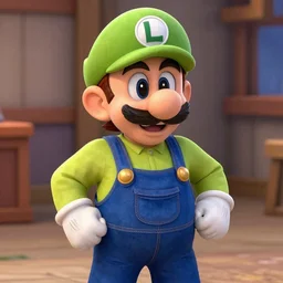 a still of Jim Carrey starring as waluigi in a live action movie