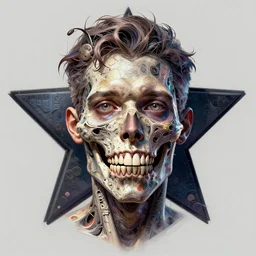 key deviantart greg portrait tooth of concept art centered!! perfectly star beeple at body rutkowski in angle!! dan upper wlop intricate realism looking the camera!!! body low linkman by full artwork arthouse hyper accents mumford. - abstract wars. octane cinematic jesse intricate art iridescent wu render -