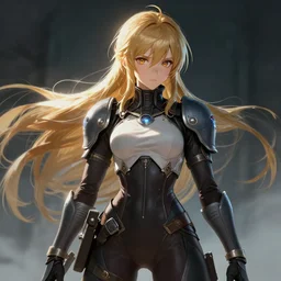 an in game portrait of samus aran from dark souls, dark souls art style.