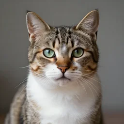 an amazing award winning portrait photo of a cat, very detailed and sharp, 4k hdr, cinematic masterpiece, volumetric lighting, stunning