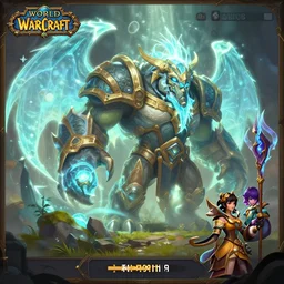mount epic swift brewfest ram screenshot world of warcraft mounts worldboss bioluminecant light concept sketch art and by feng zhu alena aenami artworks in 4 k beeple, by thomas kinkade heartstone overwatch blizzard 3 d rtx hdr