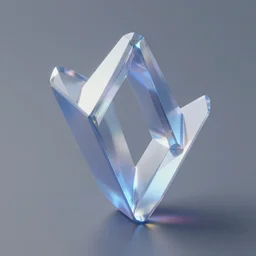 infinitely shaped prism, 3 d render