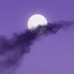 a dark matter wind and dust pieces of purple sky with a white sun falls to the ground and breaks into fragments, metallic light, futurism, schizophrenia, hyperrealistic fall, limbo, the castle