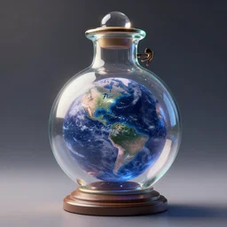 Universe in a bottle, 4k artstation, masterpiece, hyperdetailed