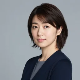 professional photo of japanese woman
