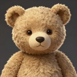 portrait of beautiful teddy bear, epic lit, hyper detailed design, shape focus, trending on artstation, illustration, very cartoon, by anton fadeev