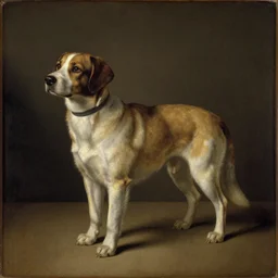 dog by Leonardo da Vinci by Vermeer