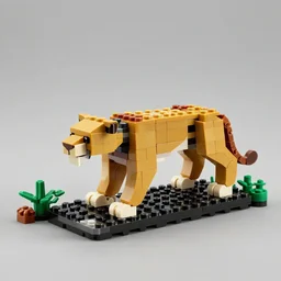lego california wilderness cougar set