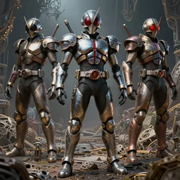 kamen rider, insect concept art, intricate detail, hyperrealistic art and illustration by irakli nadar and alexandre ferra, frostbite engine highlly render, global illumination, detailed and intricate environment