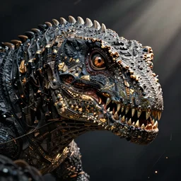 head of reptilian monster from doom