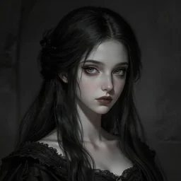 girl venizian era, dark fantasy, extremely detailed, sharp focus, portrait, smooth, digital illustration, by rossdraws, frank franzzeta, sakimichan