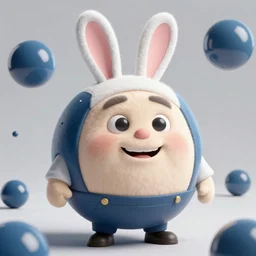 hyper realistic, space balls the movie, portrait of a mega derpy john candy, big chungus, with bunny ears, stoned, by greg rutkowski, scott m fischer, artgerm, loish, slight glow, atmospheric, anne stokes, alexandros pyromallis