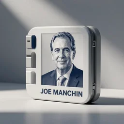nendroid of joe manchin, detailed product photo