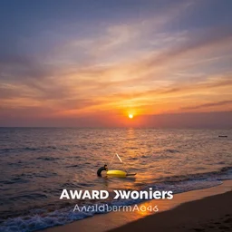 award winning photograph of the sea at sunset hdr