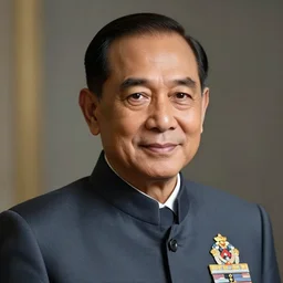 Portrait of Prayut Chan-o-cha. digital art. trending on artstation. HD. 8K. highly detailed. good lighting. beautiful. epic. masterpiece.