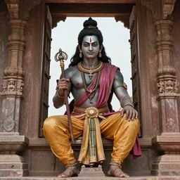 Lord Narasimha who was neither man nor beast, sat at the threshold of the palace doorway, which was neither inside nor outside, placed Hiranyakashipu on His lap which was not land, sky or earth, and tore apart the stomach of the demon with His bare nails not using any weapons. Exhibiting His Supreme Intelligence, the Lord surpassed all the terms of Hiranyakashipu’s benedictions and killed him. Tom Cruise