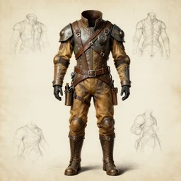 steampunk flight suit, Leonardo da Vinci sketch,