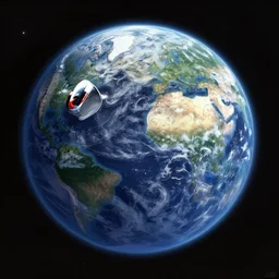 battlestar galactica in earth's atmosphere, style of greg rutkowski
