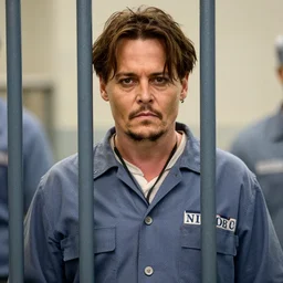 Johnny Depp in prison