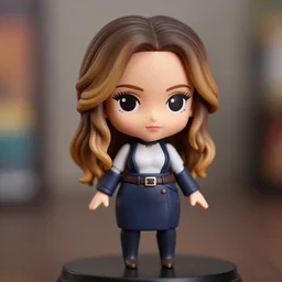 jennifer lopez as nendoroid, 8 k hd dof, cinestill 8 0 0 t