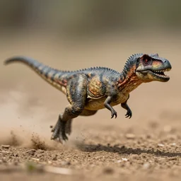kodak portra 4 0 0, 5 0 mm leica summicron f 1. 2, action photography, long shot, dirty lenses, award winning macro photo of a small dirty dinosaur running fast on dirt and dust, fast shutter speed, motion blur, tiny gaussian blur, highly detailed, highly intricate, depth of field, national geographic