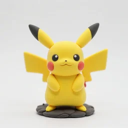 pikachu made of playdoh