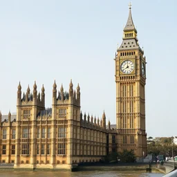 Big Ben in April