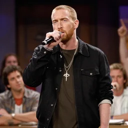 eminem rapping in episode of that 7 0 s show, hd image