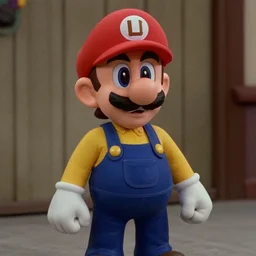 A film still from a gritty 1970s Martin Scorcese movie about Waluigi. Realism. 4k. 8mm. Grainy. Panavision.