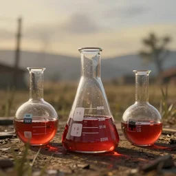 a beaker flask and other chemistry glassware in red dead redemption 2