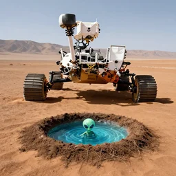 amazing photo of nasa's mars rover found alien!!, alien!!!, water, nest