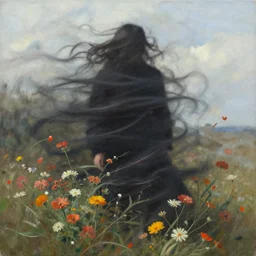 our desperation, selfishness, and our effort to save the world and ourselves in the face of all this modernity stand before us like a lyrical blow of wind, by karren floral - 6